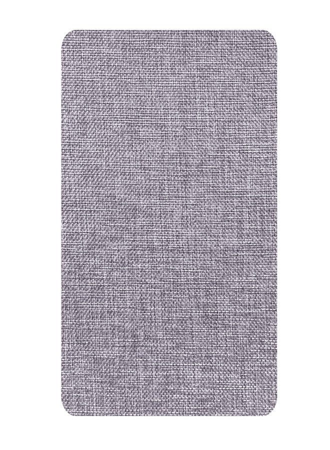 KING MOUNTAIN Coarse Linen Repair Patches, Self-Adhesive Linen Fabric Patches, 8X11 inch Extra Size, Multi Color.Can be Used for Linen Sofa Repair.(8" x 11",Light Grey) - Image 1